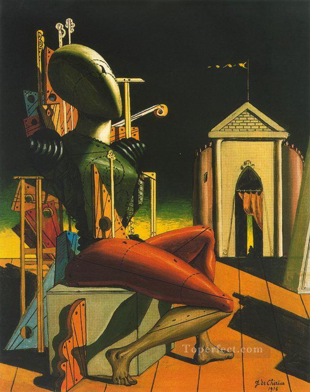 the predictor 1916 Giorgio de Chirico Metaphysical surrealism Oil Paintings
